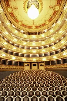 Theater Collection: Estates Theatre, Prague, Czech Republic, Europe