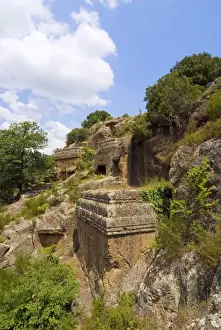 Etruscan Necropolis of Norchia dating from the 4th to 2nd centuries BC