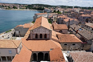 Porec Prints: Euphrasian Basilica, UNESCO World Heritage Site, Porec, Istra Peninsula, Croatia, Europe
