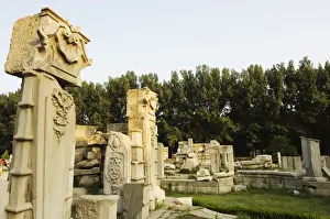 Old Summer Palace Prints: European Palace ruins at Yuanmingyuan (The Old Summer Palace), Beijing, China, Asia