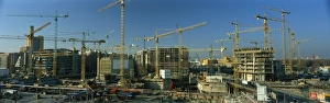 Building Site Prints: Europes largest building site of 68000 square metres