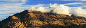 Hour Prints: Evening light on Cecil Peak, near Queenstown, South Island, New Zealand