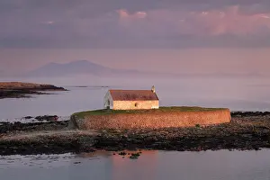 North Wales Prints: Evening Light illluminates St