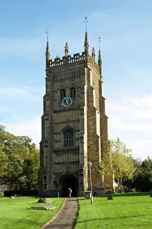 Images Dated 24th October 2008: Evesham Abbey Bell Tower, Evesham, Worcestershire, United Kingdom, Europe