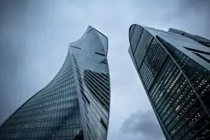 High Rises Prints: Evolution Tower, Moscow International Business Centre, Moscow, Moscow Oblast, Russia