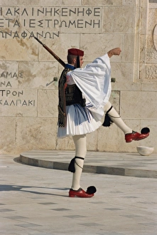 Athen Prints: Evzon, Parliament