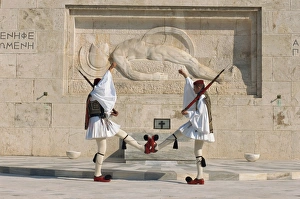 Ceremonies Prints: Evzones, Parliament