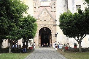 Entrances Prints: Ex Convento Dominico de la Natividad, Tepoztlan, Morelos, Mexico, North America