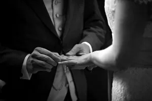 Monochrome Collection: Exchanging of rings, United Kingdom, Europe