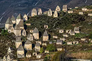 Settlement Prints: Exploration of ancient burial structures in the city of the Dead in the Caucasus mountains of North Ossetia
