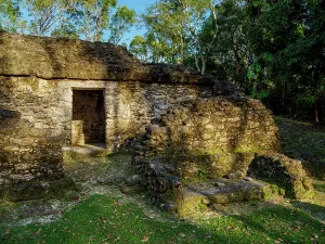 Trail Prints: Exploration of ancient ruins in Group A at Uaxactun Archaeological Site in Guatemala and its historical significance