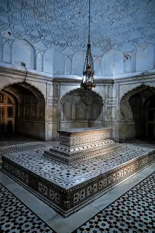 Artistry Prints: Exploration of Jahangir's tomb in Lahore showcasing intricate design and historical significance
