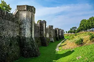 Towers Prints: Exploration of the original fortifications in Provins France from the UNESCO world heritage site