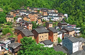 Province Prints: Explore the ancient earthen buildings of YangChan Tulou in the Huangshan mountains of Anhui Province