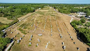 Stones Prints: Explore the ancient megaliths at the Allignments of Menec in Carnac