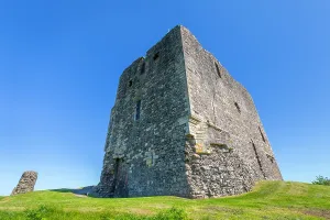 Sights Prints: Explore Dundonald Castle in South Ayrshire with its strong stone walls and rich history