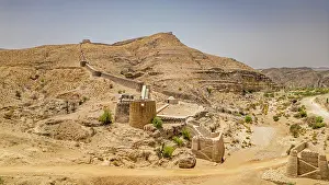Fortifications Prints: Explore the historical Ranikot fort located in the Sindh region of Pakistan