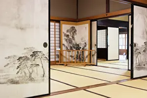 Doors Prints: Explore the interior of Kawarada-ke Samurai House in Kakunodate