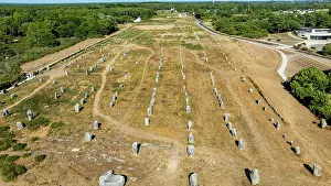 Stones Prints: Explore megaliths at Menec site in Carnac