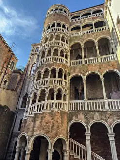 Venetian Prints: Explore Scala Contarini del Bovolo