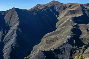 Settlement Prints: Exploring an abandoned mountain village in the Caucasus region of Russia in a remote area of Chechnya