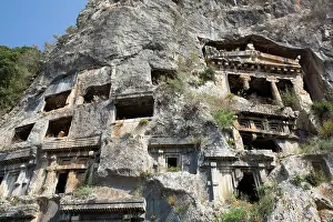 Time Prints: Exploring the Amyntas Rock Tombs of Ancient Telmessos built between 522 and 486 BC in Fethiye