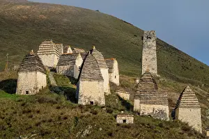 Cemetery Prints: Exploring ancient burial site in North Ossetia located in the Caucasus mountains