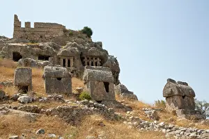 Burial Prints: Exploring ancient Lycian sarcophagi and rock tombs in Tlos from the 4th century BC to the 3rd century AD in Turkey