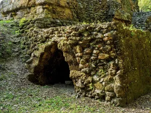 Cultures Prints: Exploring the ancient stone structures at Uaxactun Archaeological Site in Guatemala