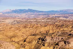 Granada Prints: Exploring the arid landscape of badlands in Desierto de Gorafe