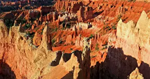 Bryce Prints: Exploring Bryce Canyon landscape with rock formations and colorful scenery in Utah during daylight hours