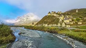 Relics Prints: Exploring Dargavs, an ancient necropolis in the Caucasus mountains of North Ossetia in Russia
