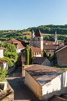 Charm Prints: Exploring Figeac's medieval architecture and scenic views in Midi-Pyrenees region of France