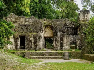 Study Prints: Exploring Group G at Acanaladuras Palace in Tikal