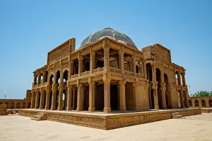 Significance Prints: Exploring historical architecture at Makli Necropole in Pakistan with ancient graves and intricate stonework