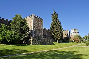 Alentejo Prints: Exploring the historical structure of Beja castle in Portugal during a sunny day in Alentejo region