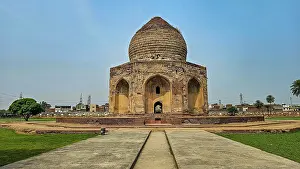 Tomb Prints: Exploring the historical Tomb of Asif Khan in Lahore Pakistan with its unique architecture and surrounding landscape