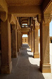 Columns Prints: Exploring the intricate carvings and architecture of the Makli Necropolis in Pakistan