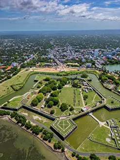 Dutch Prints: Exploring the Jaffna Dutch Fort from above in Jaffna