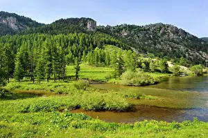 Exploring the lake and valley of Miniere in Mercantour National Park, Alpes-Maritimes, Provence-Alpes-Cote dAzur, France