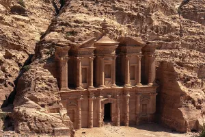 Sandstone Prints: Exploring the Monastery at Al Dayr in Petra