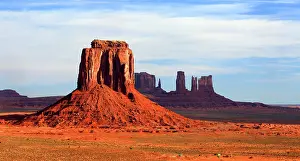 Dirt Prints: Exploring Monument Valley with its iconic buttes and wide open landscape in Navajo Indian Territory Utah during daytime
