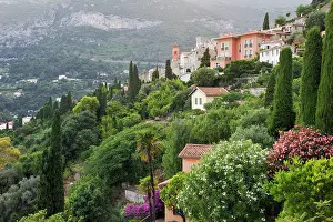 Style Prints: Exploring the perched village of Roquebrune-Cap-Martin in the Alpes-Maritimes region of France with its greenery