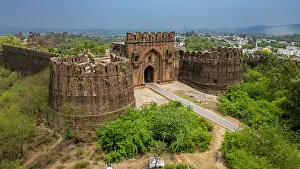 Attractions Prints: Exploring Rohtas Fort, a UNESCO site in Punjab Pakistan showcasing historic architecture and rich heritage near Dina