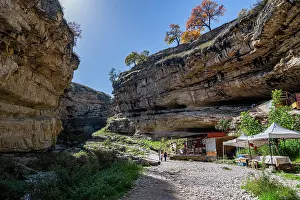 Waterfall Prints: Exploring the saltinskiy underground waterfall in dagestan, russia