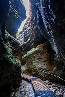 Flowing Prints: Exploring the Saltinskiy Underground Waterfall in Dagestan
