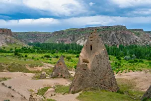 Cappadocia Prints: Exploring Selime ancient town with rock formations in Cappadocia