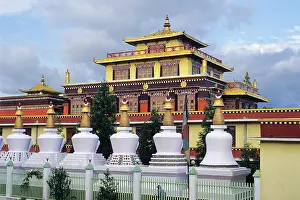 Meditation Prints: Exploring Shechen monastery and its Stupas in Bodnath, Kathmandu, Nepal