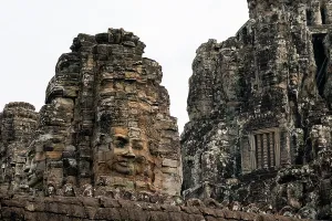 Artistry Prints: Exploring the stone faces of Bayon Temple in Siem Reap, Cambodia