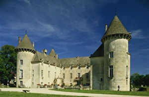 Chateaux Prints: Exterior of the Chateau of Savigny Les Beaune, Cote d Or, Burgundy, France, Europe